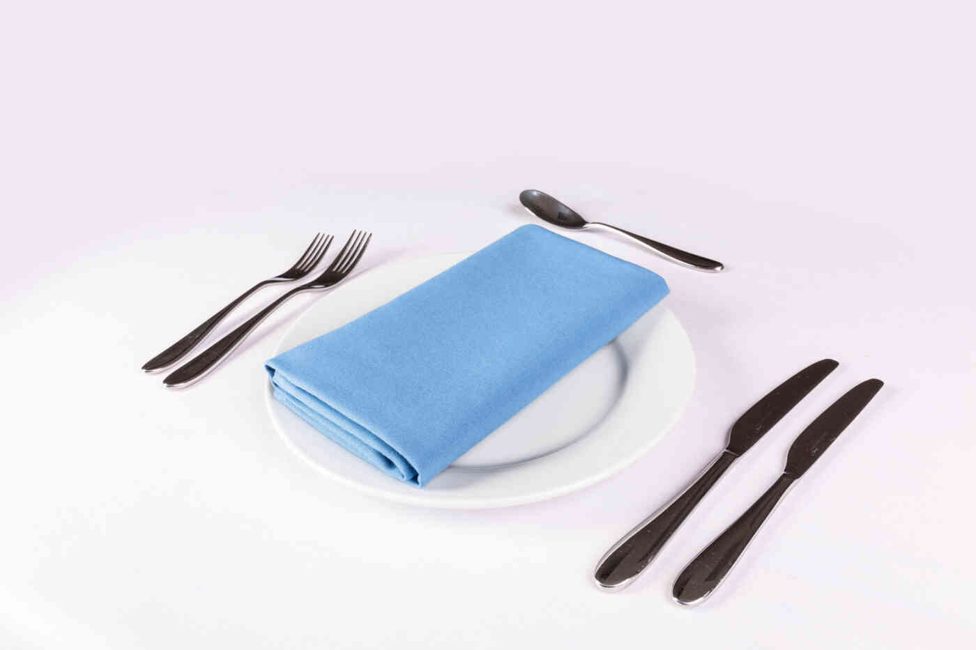 Glacier Blue Table Linen For Hire Tablecloths, Napkins, Runners