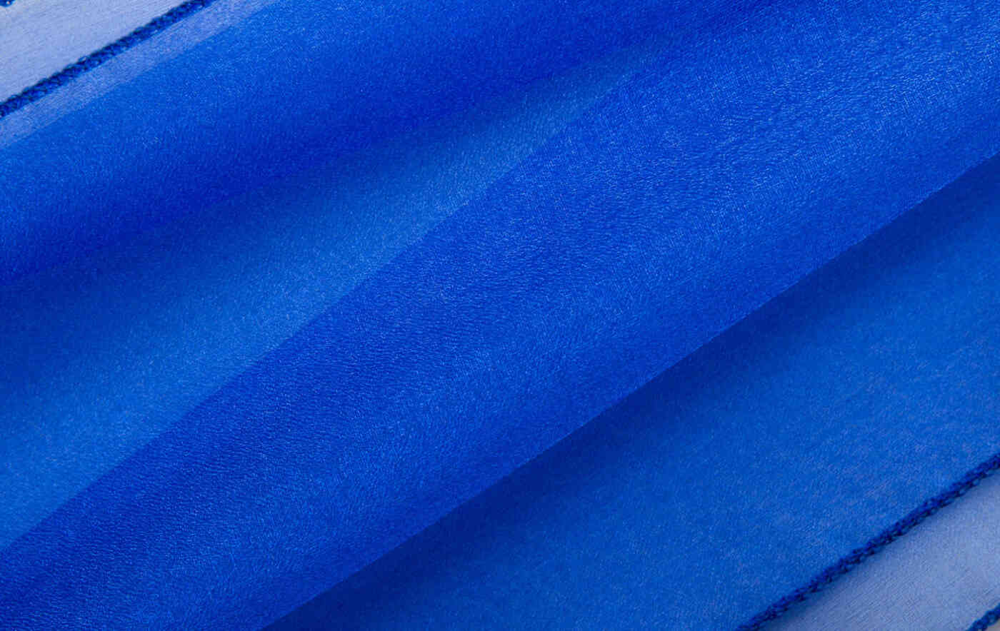 Royal Blue Colour Organza For Hire Table Runners & More Special