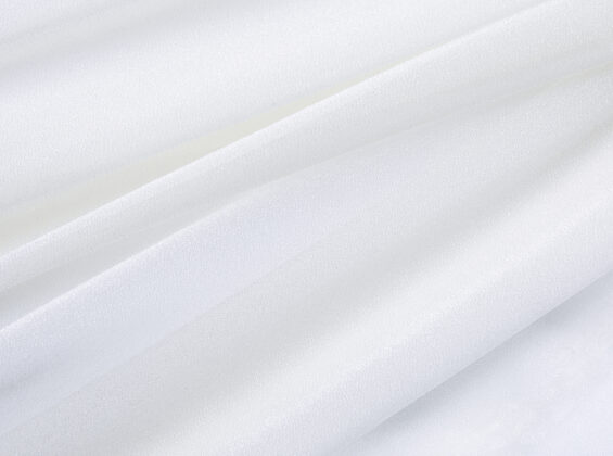 Arctic White Organza