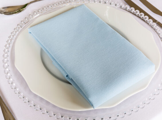 Cambridge Blue table linen napkins