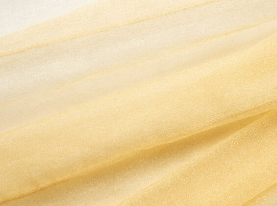 Honeycomb Gold Organza