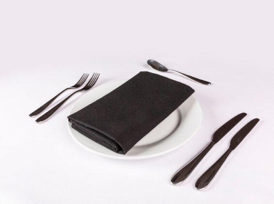 Jet Black Napkin