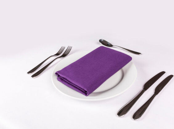 Purple Iris Napkin