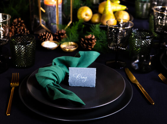 Forest Green Napkins