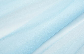 Glacier Blue Organza