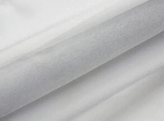 Pebble Grey Organza