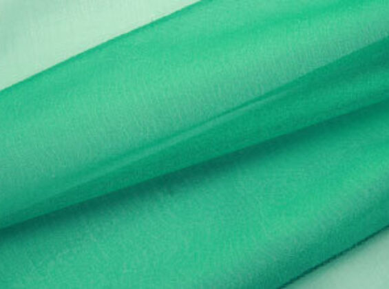 Forest Green Organza