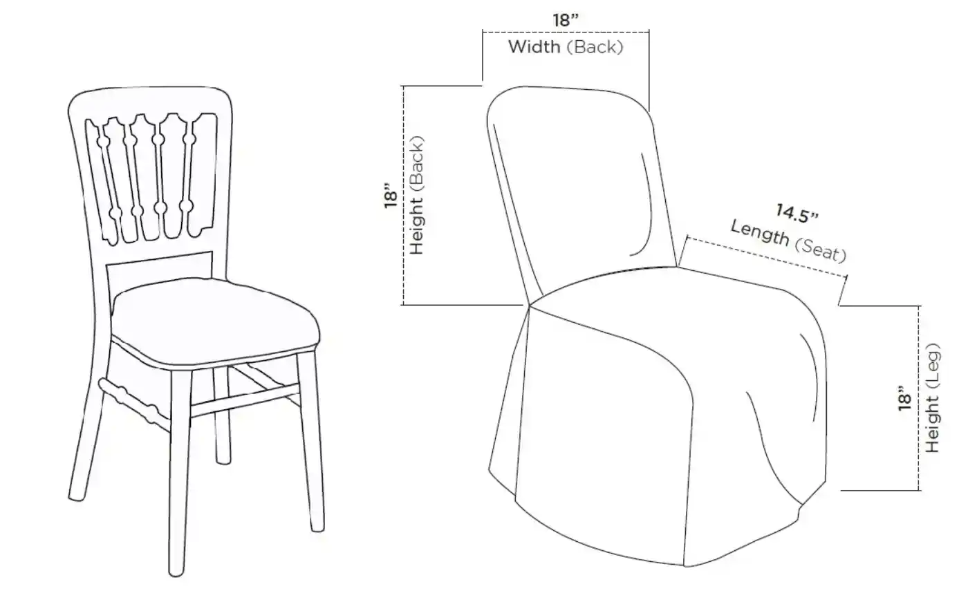 Cheltenham - Chair Cover
