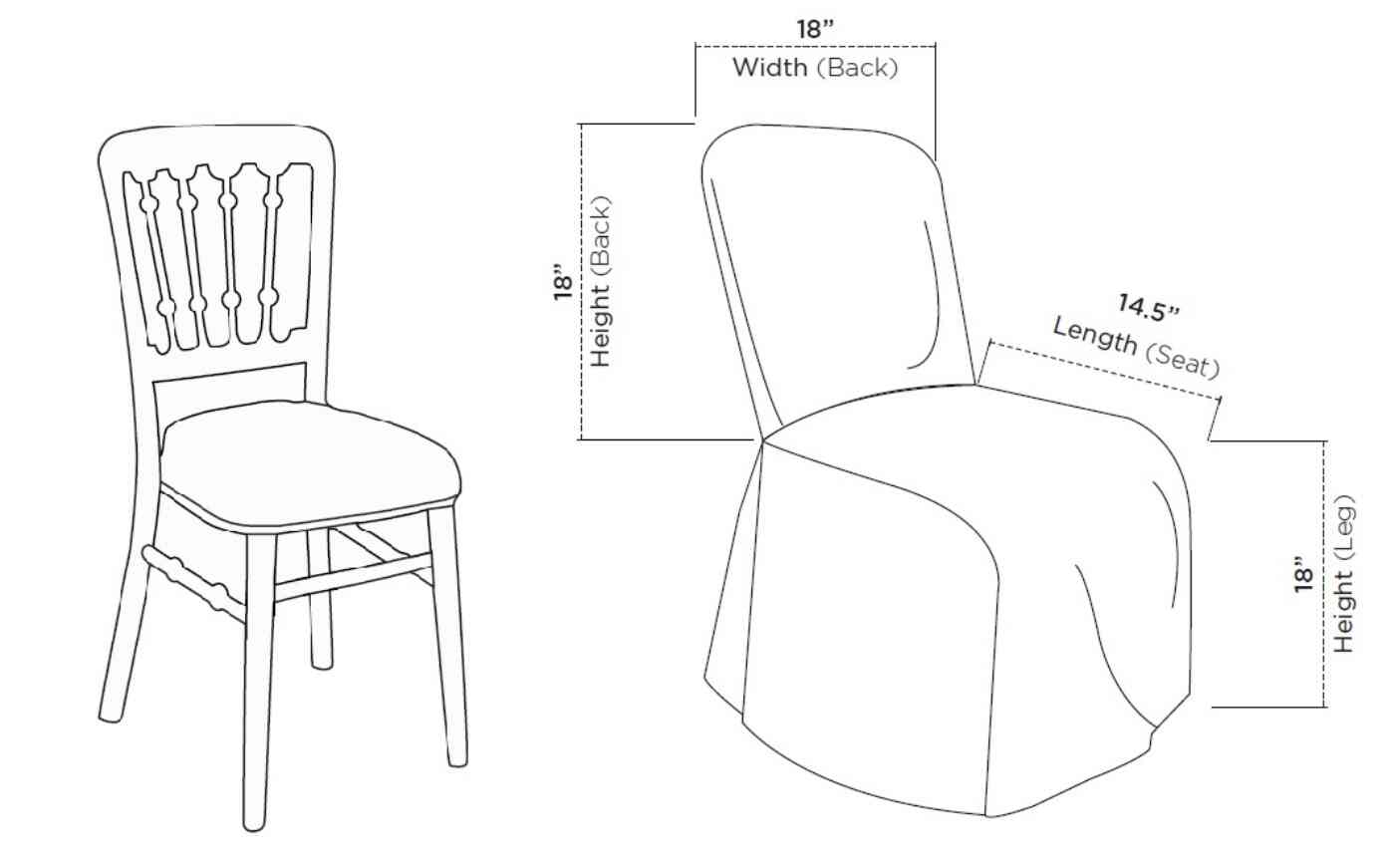 Cheltenham - Chair Cover