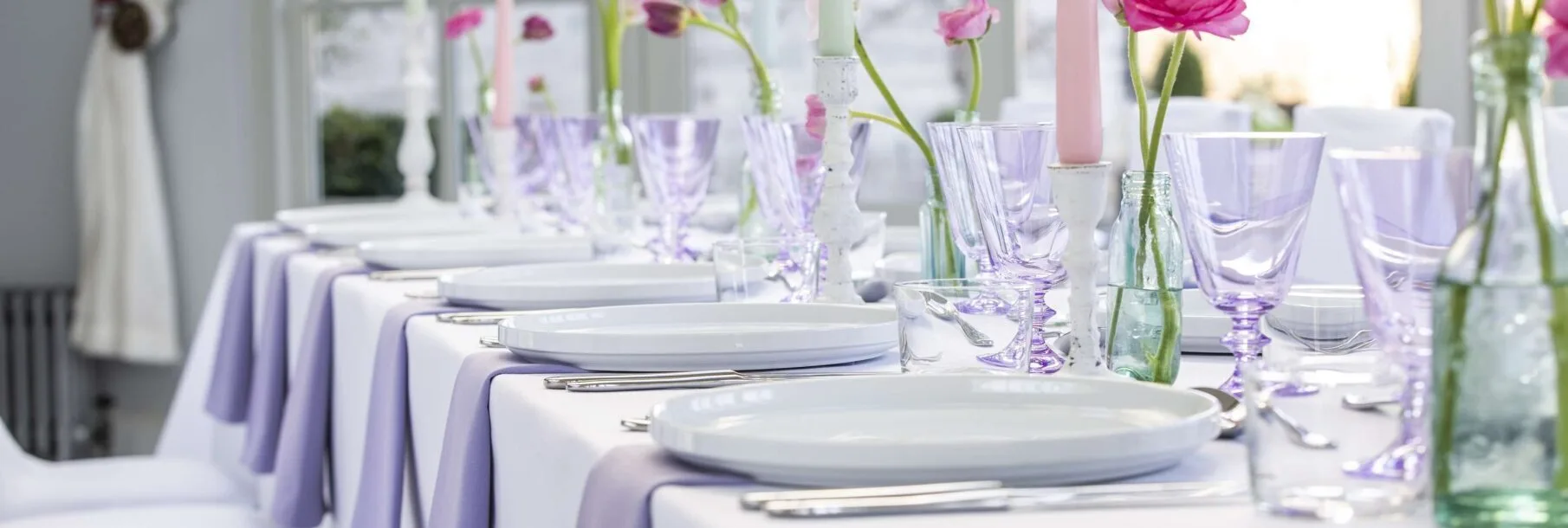 Create a unique atmosphere with the most exquisite table linen