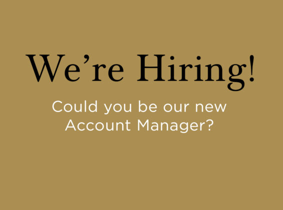 We're hiring an Account Manager!