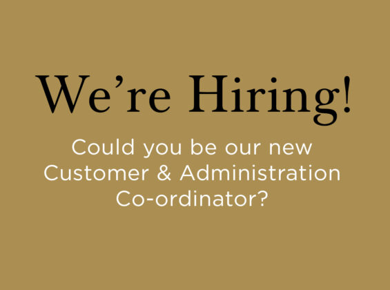 We're hiring a Customer & Administration Coordinator!